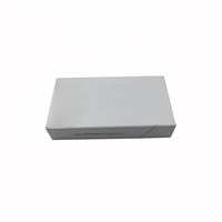 Boîte de présentation magnétique rigide en carton gris pour pré-rouleaux de cigarettes, avec couvercle rabattable et emballage pré-roulé personnalisé