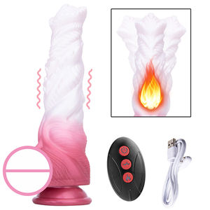 Farb spiral ladung Warmer Vibrator Sicheres Material Moderate Härte Silikon <span class=keywords><strong>dildo</strong></span> - Product Image 5