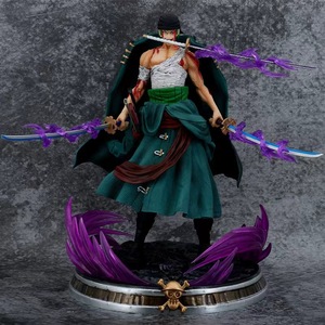 Figurines One Piece <span class=keywords><strong>Roronoa</strong></span> <span class=keywords><strong>Zoro</strong></span> : Meilleures ventes, Merchandises Anime, Technique des Trois Épées, Décoration Imposante, Cadeau - Product Image 4