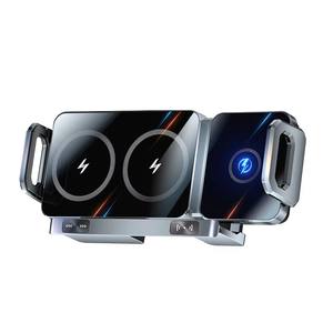 ที่วางโทรศัพท์ติดช่องแอร์หน้าจอพับเก็บได้อเนกประสงค์10W ที่ชาร์จไร้สายแบบแม่เหล็กในรถยนต์สำหรับ Samsung Galaxy Folder 6 <span class=keywords><strong>Flip</strong></span> 6 <span class=keywords><strong>5</strong></span> - Product Image 1