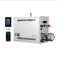 Générateur de vapeur électrique en acier inoxydable Atcsteam AT-W 15kW avec contrôle Bluetooth et Wi-Fi via application, écologique, pour usage commercial et turc
