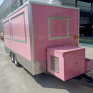 Quality Popcorn Food Truck for Sale Waffle Crepe Hot Dog Outdoor Service Food Trailer with Personal Design for Sale - Product Image 2