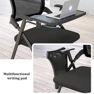 Hot Sale Cheap <strong>Folding</strong> Training <strong>Chair</strong> Factory Wholesale School Office Hotel High Quality Training <strong>Chair</strong> With <strong>Table</strong> Board - Product Image 6