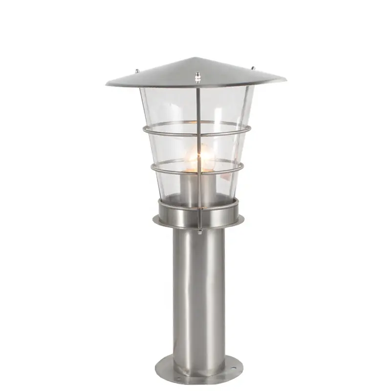 Amazon bestseller garden outdoor light lantern for home decoration stainless steel garden lamp outside lighting