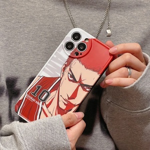 Chất lượng cao slamdunk phim hoạt hình khung phim hoạt hình trường hợp đối với iPhone XS TPU điện thoại trường hợp đối với iphne 11 12 13 14pro Max - Product Image 6
