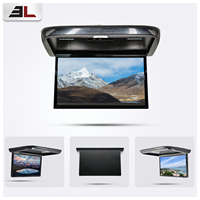 Monitor Abatible de Techo de 12V para Autobús y Camión con Android 11.0 a Bajo Precio con USB, Pantalla Táctil IPS y Sonido Estéreo