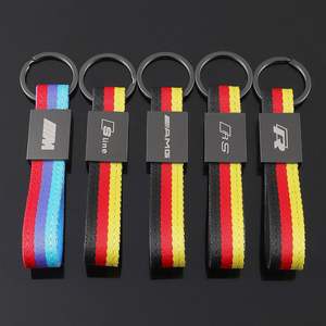 Llaveros para Coche, Anillo para Llaves Tricolor, Estándar Empresarial, Audi Sline RS, Volkswagen R, Mercedes-Benz, para Llaveros de Coche de Ajuste Universal - Product Image 2