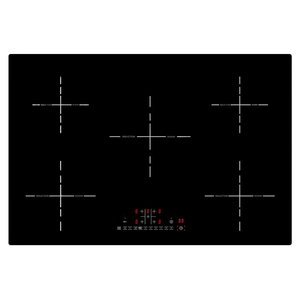 Placa de Inducción Eléctrica de 5 Quemadores para Exterior, Fabricada en China, con Superficie de Cerámica/Vidrio, 100-240V - Product Image 1