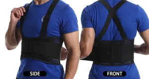 श्रमिकों की देखभाल करने वाले निचले लंबर बैक सपोर्ट बेल्ट कमर का समर्थन करता है बर्गनॉमिक कमर का समर्थन करता है - Product Image 2