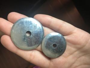 <span class=keywords><strong>Rondelle</strong></span> d'étanchéité à vis en métal zingué EPDM de 16 <span class=keywords><strong>mm</strong></span> et 25 <span class=keywords><strong>mm</strong></span> avec caoutchouc noir ou gris - Product Image 5