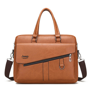 Nouveau Sac à Main <span class=keywords><strong>Homme</strong></span> en Cuir PU 2025 Grande Capacité, <span class=keywords><strong>Serviette</strong></span> d'Affaires pour Ordinateur, Sacoche Bandoulière pour Hommes - Product Image 5
