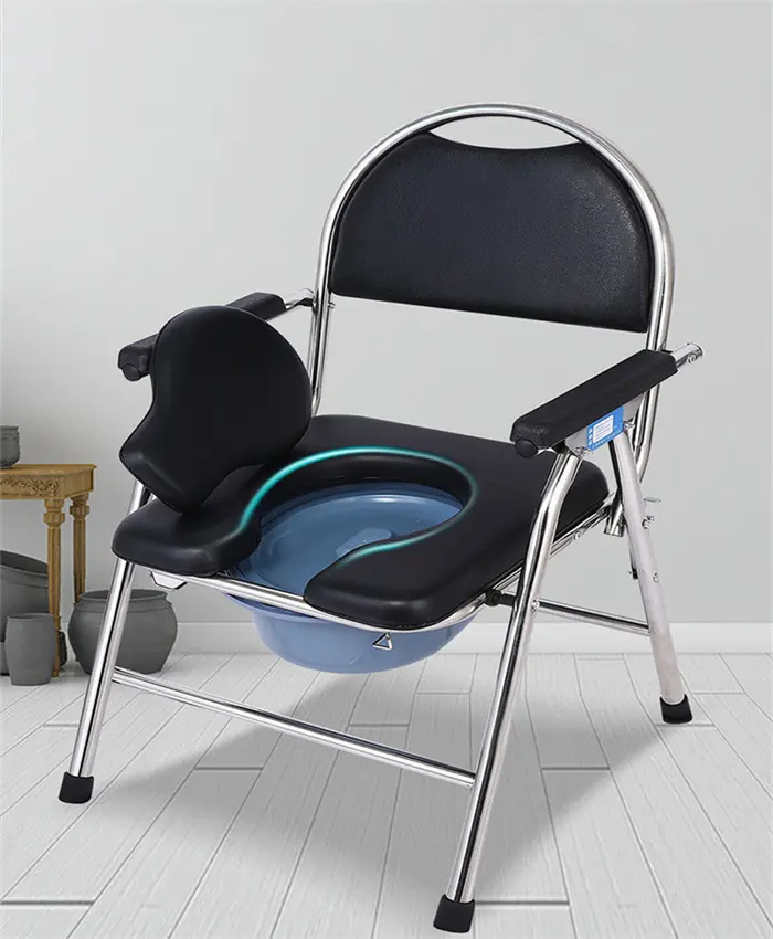 เก้าอี้อาบน้ำพับได้สำหรับหญิงตั้งครรภ์,เก้าอี้หัวเตียงพกพาแบบเก่าพร้อมที่นั่งหุ้ม