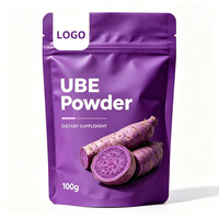 Poudre d'igname violette de qualité alimentaire : Fournisseur de poudre d'ube pour la pâtisserie et les desserts