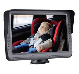 Usine OEM 170 degrés 5 pouces Vision nocturne kit de moniteur de caméra de voiture pour bébé système vidéo de voiture pour siège arrière - Product Image 1