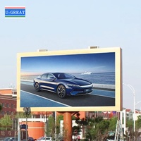 Pas étanche haute définition 5mm extérieur P5 panneau d'affichage LED de publicité de rue SMD polychrome