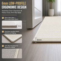 Tapis de sol en polyester lavable de qualité supérieure, fabriqué à la machine, design moderne, pour la maison et les voyages, 100 % provenance usine, expédition rapide
