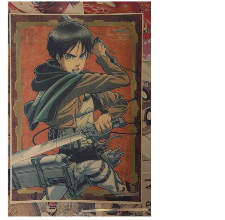 Attack on Titan Poster Anime Manga Art Print Wall Room Decor Shingeki no  Kyojin