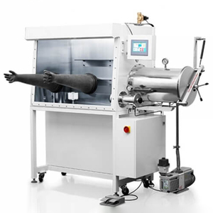 Caja de Guantes al Vacío de Acero Inoxidable para Laboratorio con Circulación de Gas en Circuito Cerrado para Producción de Baterías de Litio - Product Image 1