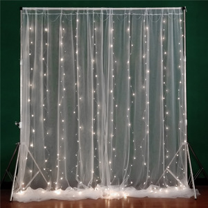 DAMAI Home Party Decoration Polyamide Backdrops for Events LED <b>Light</b> Backdrop Curtain for Birthday Party Scene Decoration - Product Image 3