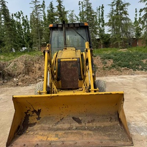 Retroexcavadora Amarilla SOLG Modelo 2020, Equipo de Construcción con Motor Cummins, Bomba PLC y Caja de Cambios - Product Image 6