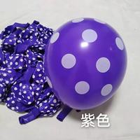 Ballons en latex de haute qualité de 12 pouces à pois noirs, rouges et blancs, pour mariage, fête, Noël, fournitures de décoration, vendus à l'unité