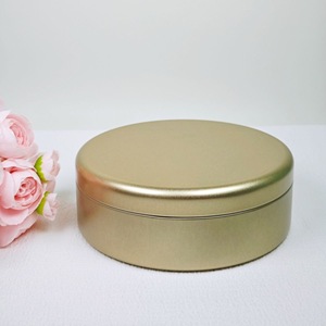กระป๋องคุกกี้ทรงกลม, กระป๋องคุกกี้ช็อกโกแลต, กล่องโลหะใส่ขนมและของว่าง - Product Image 6