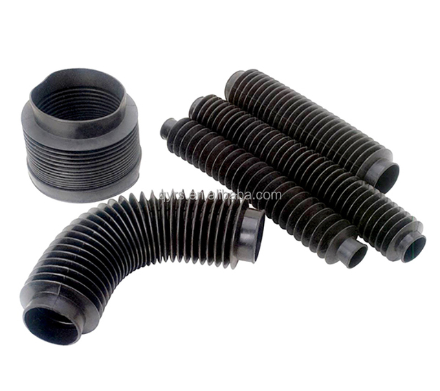 Customizable Cylinder-Type Lead Screw Guard Shield Round Rubber Protective Cover
