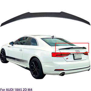 Aileron arrière style M4 en fibre de carbone nid d'abeille pour A5 S5 RS5 B9 Coupé 2 portes 2016-2025 - Product Image 1