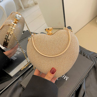 Sac à bandoulière carré tendance en PU avec fermeture éclair et fermoir métallique, doublure en polyester, personnalisable, pour femme, cosmétique