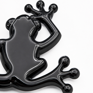 Emblema 3D Cromado de Rana de Árbol para Coche: Adhesivo de Rana Escaladora ABS Plateado para SUV Todoterreno 4x4, Calcomanía Impermeable para Auto - Product Image 5