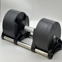 Équipement de musculation en gros, accessoires de fitness, haltères réglables de 32 kg avec augmentation de 2 kg par étape