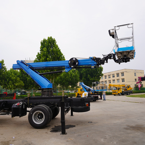 Approvisionnement en grande quantité : Plateforme élévatrice Xinfeigong 28m sur châssis Foton, télécommande sans fil, homologuée EAC, faible MOQ, expédition mondiale - Product Image 4