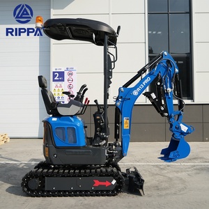 Miniescavatore idraulico RIPPA GROUP R13, peso operativo 1300 kg, benna liscia per movimentazione terra, omologato EPA, per giardinaggio, 1 anno di garanzia - Product Image 5