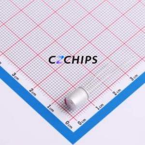 Condensador Sólido PA63V22M6X8, Componente de Orificio Pasante (THT), D6.3xL8mm 22uF 20% 63V 2.6A100kHz - Product Image 1