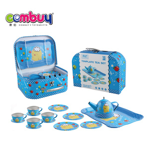 Cucina per bambini gioco del gioco del fumetto variopinto <span class=keywords><strong>giocattolo</strong></span> di latta del tè <span class=keywords><strong>set</strong></span> - Product Image 2