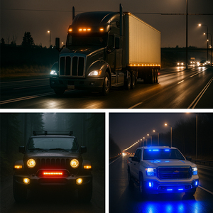 12LED cảnh báo Strobe thanh ánh sáng bề mặt gắn kết cho xe tải xe khẩn cấp xe | Bán Buôn & OEM - Product Image 2