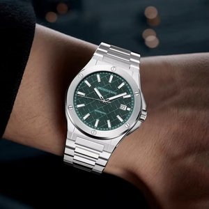 New Fashion <b>Watch</b> 38MM Japan Miyota Automatic <b>Mechanical</b> <b>Watches</b> for Men Green Color Stainless Steel Reloj Hombre - Product Image 3