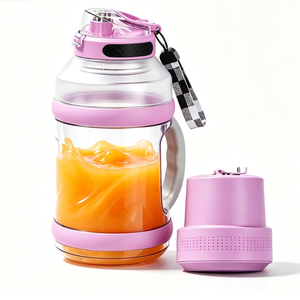 Licuadora Portátil OEM de 2L, Vaso Mezclador de Grado Alimenticio de PC Recargable, Batidora Eléctrica para Smoothies de Frutas, Venta al por Mayor de Fábrica - Product Image 6