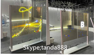 30 ''55'' 70 ''อัลตร้า <span class=keywords><strong>HD</strong></span> 3D โฮโลแกรมโปร่งใสจอแสดงผล OLED สร้างขึ้นใน PC 4K ผ่านการตอบสนองทางดิจิตอลหน้าจอสัมผัสสมาร์ท - Product Image 3