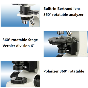 Polariscope pétrologique Boshida BD-XPL3230 avec plateau rotatif - Product Image 2