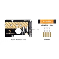 Carte d'extension Raspberry Pi 5 PCIe vers interface M.2 pour disque SSD, transfert haute vitesse NVMe 8 Gbit/s