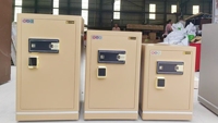 Caja Fuerte de Seguridad para Oficina en Casa, con Huella Dactilar Biométrica, Cerradura Electrónica con Teclado, Acero Laminado en Frío, Anti-Robo, para Dinero