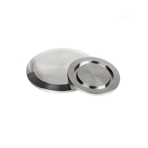 Bride aveugle sous vide Conan en acier inoxydable 304 KF DN 38mm, plaque de couverture de joint de bride ronde polie pour l'industrie chimique - Product Image 3