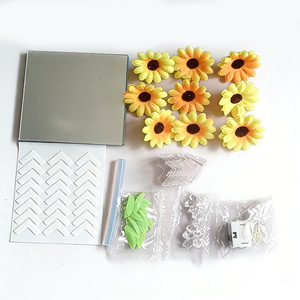 Sunflower Field 3D Cube Night Light Square Tap Control USB Powered Ambient Light for Bedroom Living Room Study - Product Image 5