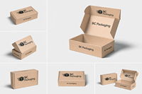 Caja de Cartón Corrugado para Embalaje y Transporte de Mercancías y Artículos al por Mayor Caja Duradera para Mudanza