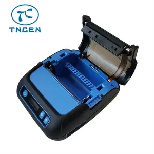 TNCEN corriere mobile di codici a barre stampante di etichette termica per etichette stampante di etichette termica dente blu 58 millimetri portable