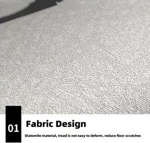 Alfombra de Baño Reutilizable de Tierra de Diatomeas Súper Absorbente, Alfombra Antideslizante Absorbente de Agua - Product Image 3