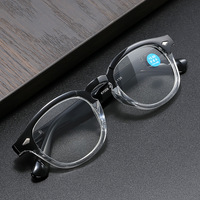 Nouvelles Lunettes de Lecture Rétro Uniques à Monture Ronde en PC, Anti-Lumière Bleue, Tendance et Élégantes, pour Hommes et Femmes, Idéales pour le Quotidien et le Travail