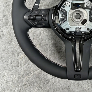 Volante de Cuero para BMW M3 M4 M5 F23 F20 F22 F48 F25 F26 F30 F32 F80 F35 F34 F36 F82 F10 F12 F15 F16 F18 E87 E90 E71 <span class=keywords><strong>F91</strong></span> - Product Image 5