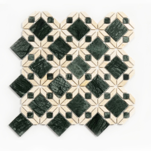 Mattonelle di mosaico di marmo naturale moderno decorazione della <span class=keywords><strong>parete</strong></span> e del pavimento del fiore per la camera da letto <span class=keywords><strong>cucina</strong></span> bagno Hotel Backsplash - Product Image 1